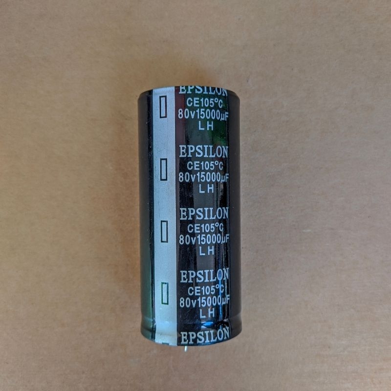 Epsilon 15000uF 80V Elko Kapasitor Elektrolit
