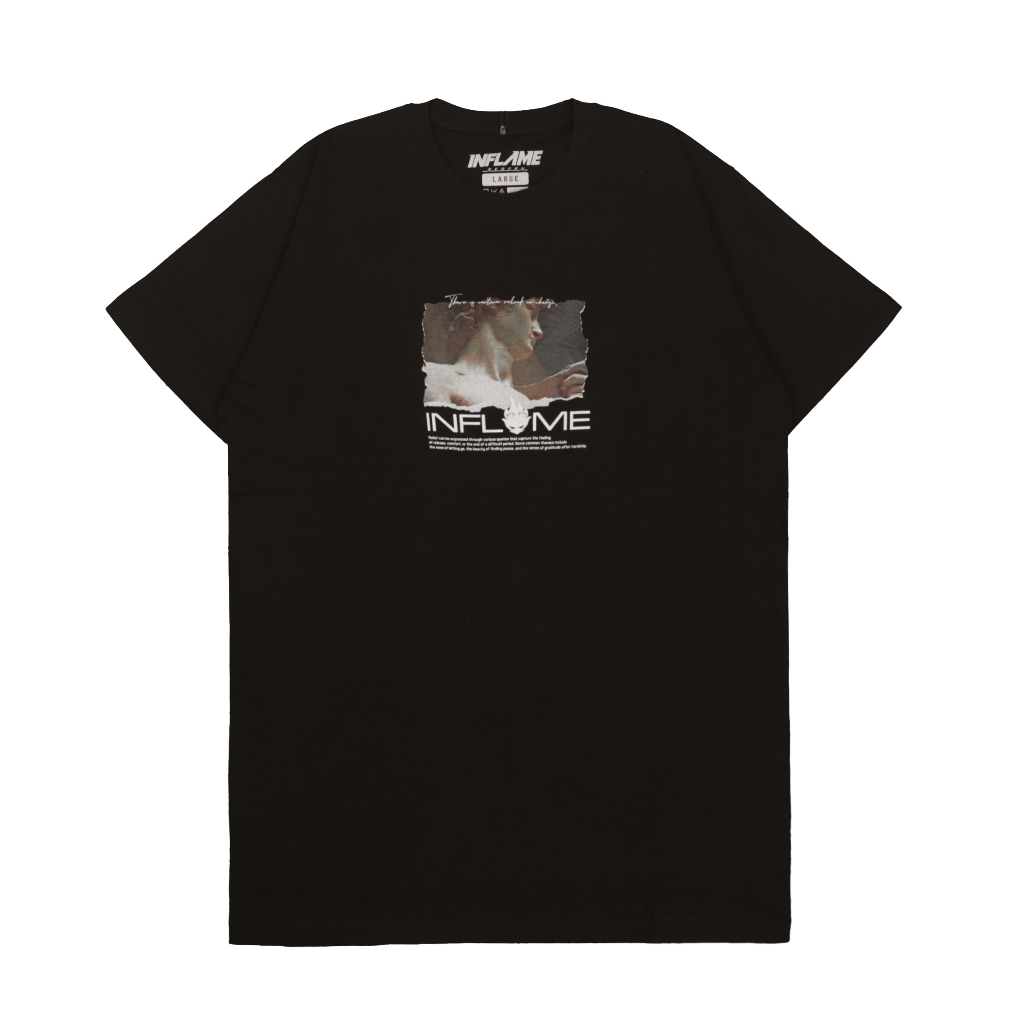 INFLAME REBORN - ROME - T-SHIRT BLACK SERIES ON FIRE