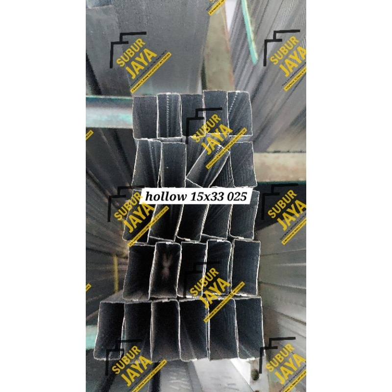 [HOLLOW] Hollow galvalum tebal 025