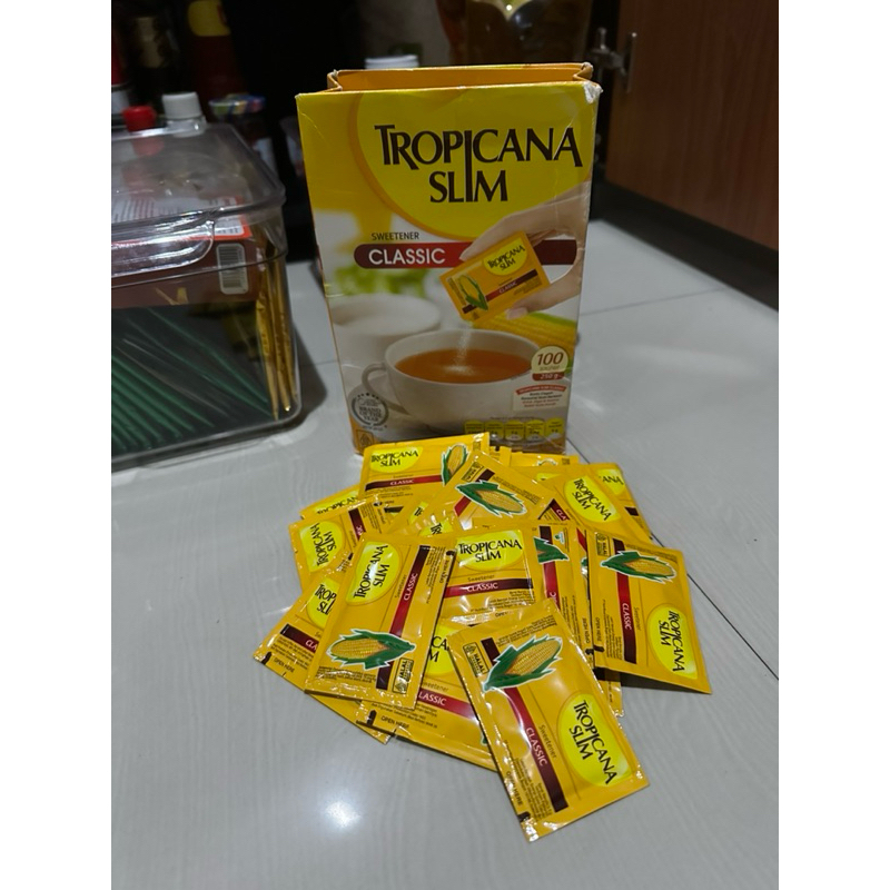 

tropicana slim sachet classic sweetener gula eceran