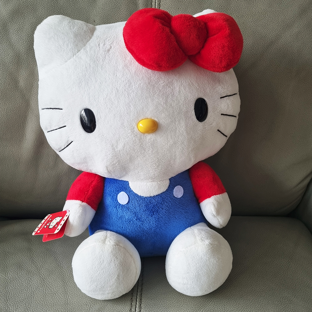 PRELOVED MAINAN ANAK BONEKA HELLO KITTY MEDIUM KONDISI SANGAT BAGUS