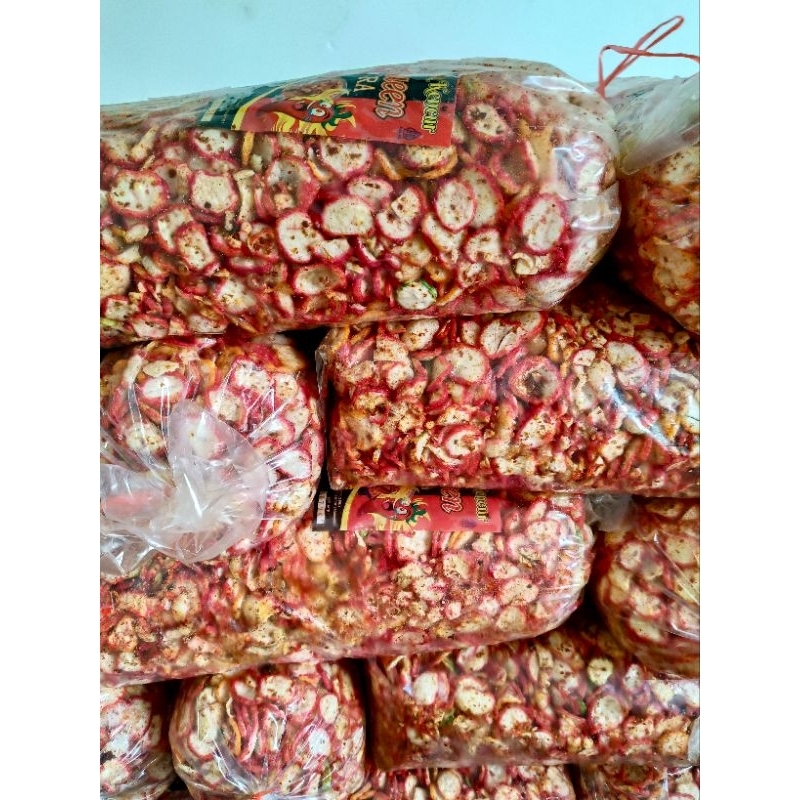 

Krupuk Seblak Kencur Pedas Gurih Mantap | Snack Cemilan Pedas Kiloan