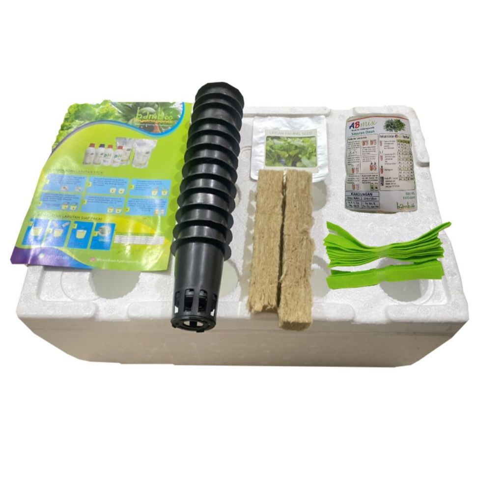 Starter Kit Hidroponik - Box Styrofoam