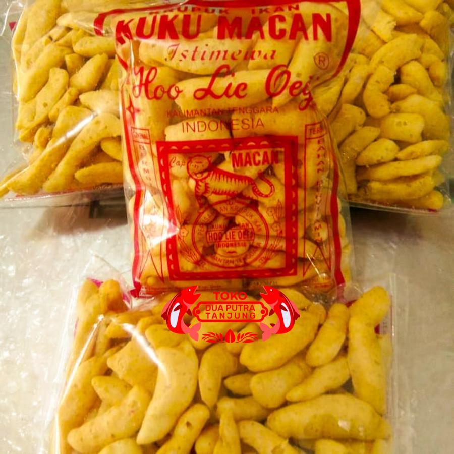 

Krupuk Ikan Kuku Macan Ho / Hoo Lie Oeij Khas Kalimantan