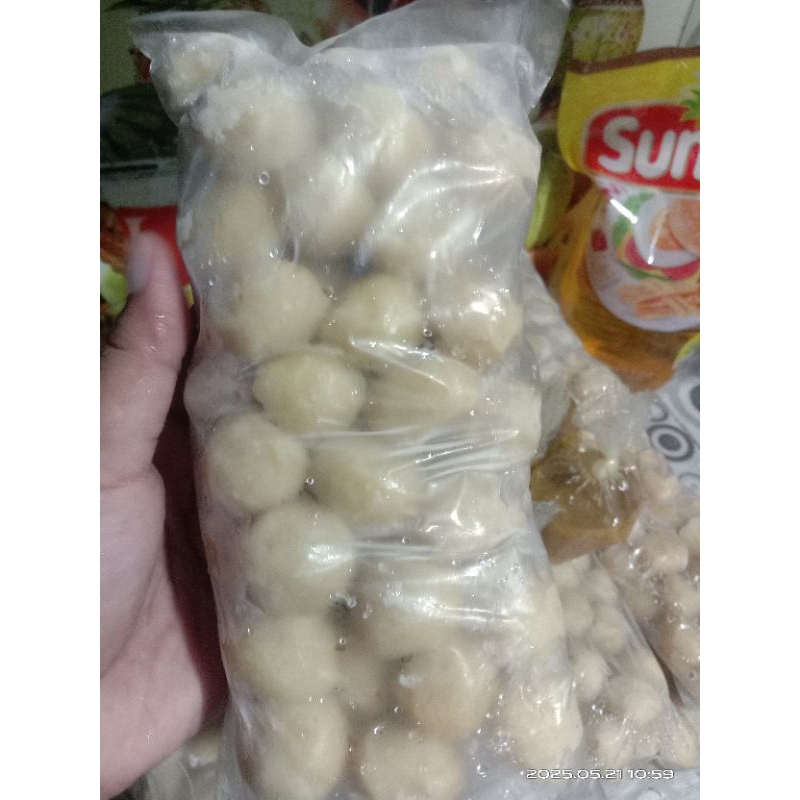 

BAKSO AYAM MURNI kurleb 75 butir dari daging kusus bagian dada 500gr