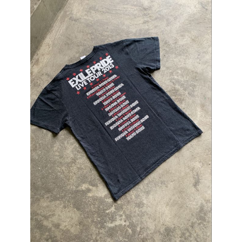 Kaos band jepang EXILE PRIDE tour 2013