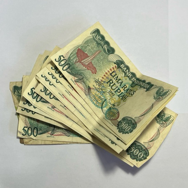 Koleksi Uang Kuno 500 Rupiah Tahun 1982