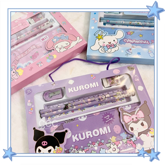 

SS5. *6in1* Set Alat Tulis Kotak Pensil Study Hadiah Anak Sekolah Stationary