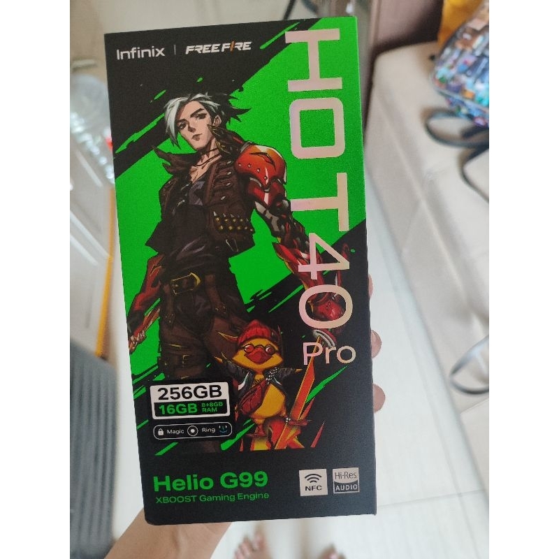 Dijual second HP infinix Hot 40 Pro 8/256GB