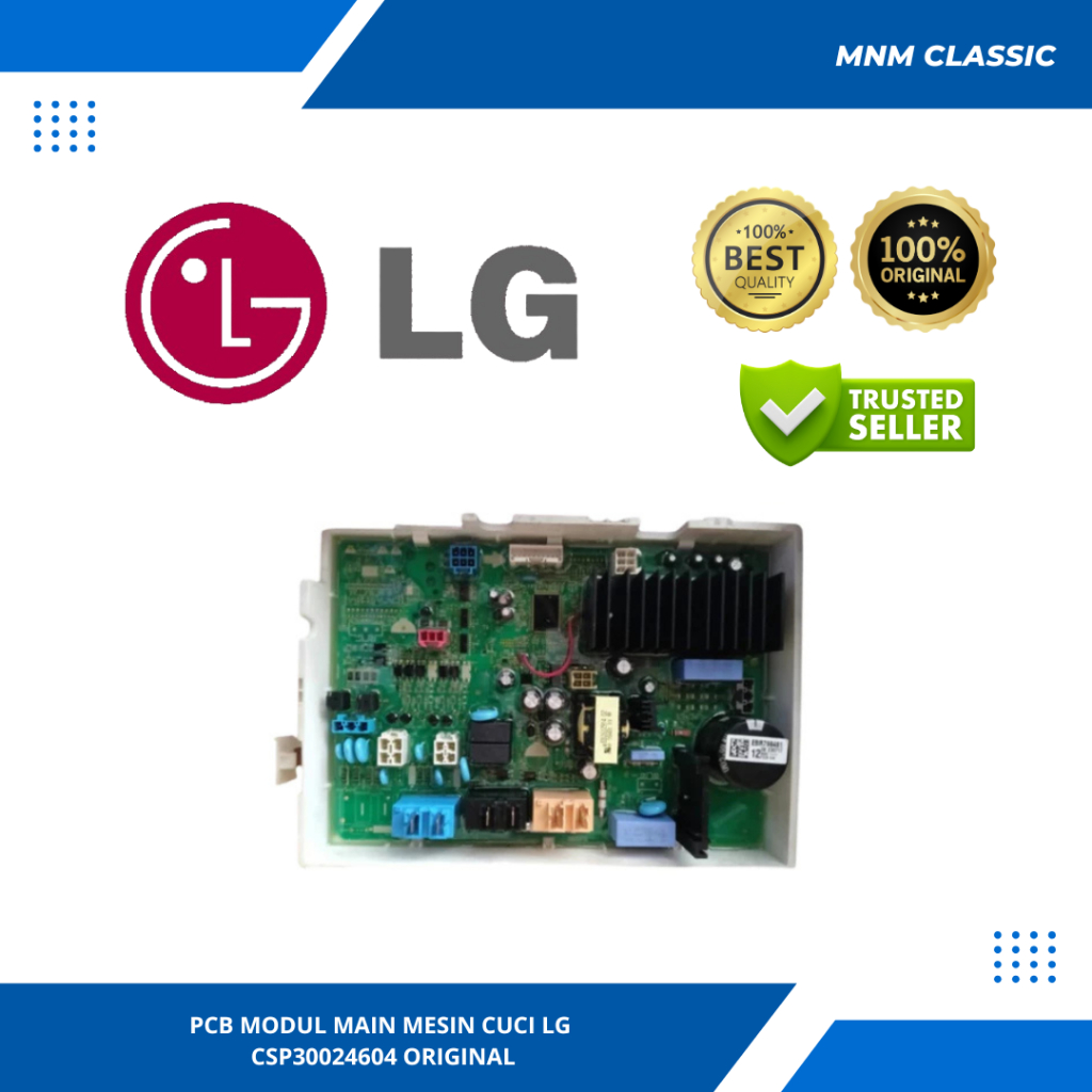 PCB MODUL MAIN MESIN CUCI LG CSP30024604 ORIGINAL
