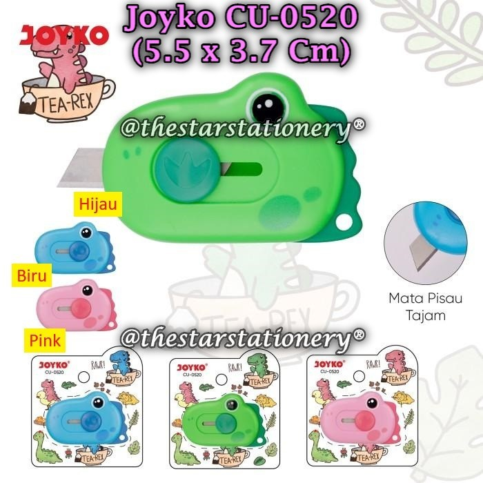 

(1 Biji) Mini Cutter Joyko CU-0520 BISA PILIH MOTIF / Mini Cutter Pemotong Joyko CU-0520 (1 Biji)