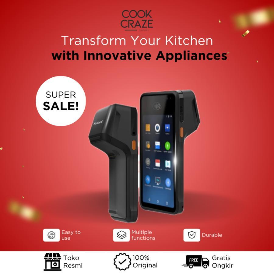Advan Harvard 01 Smart Mobile Pos / Mesin Printer Android Kasir Apps