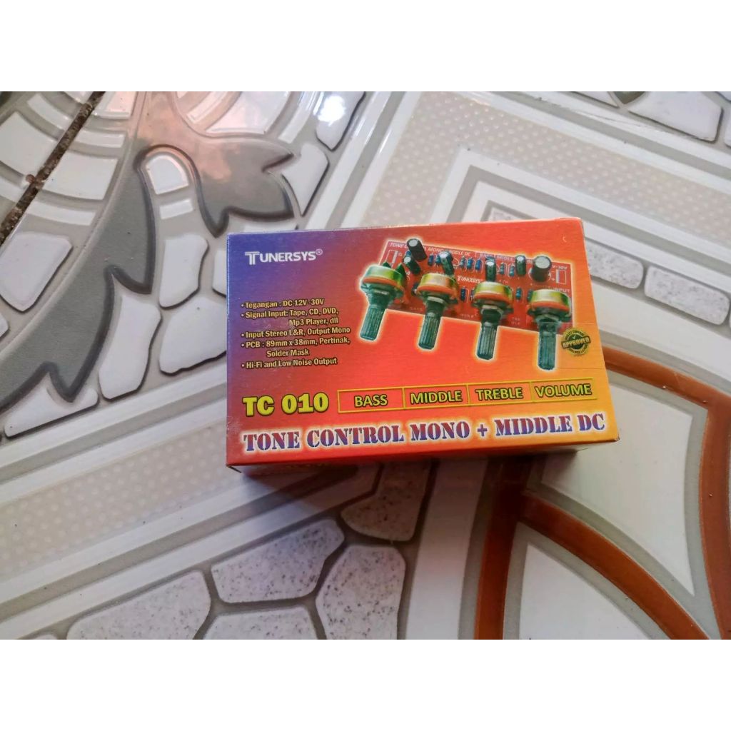 Tone Control Mono Middle DC Tunersys