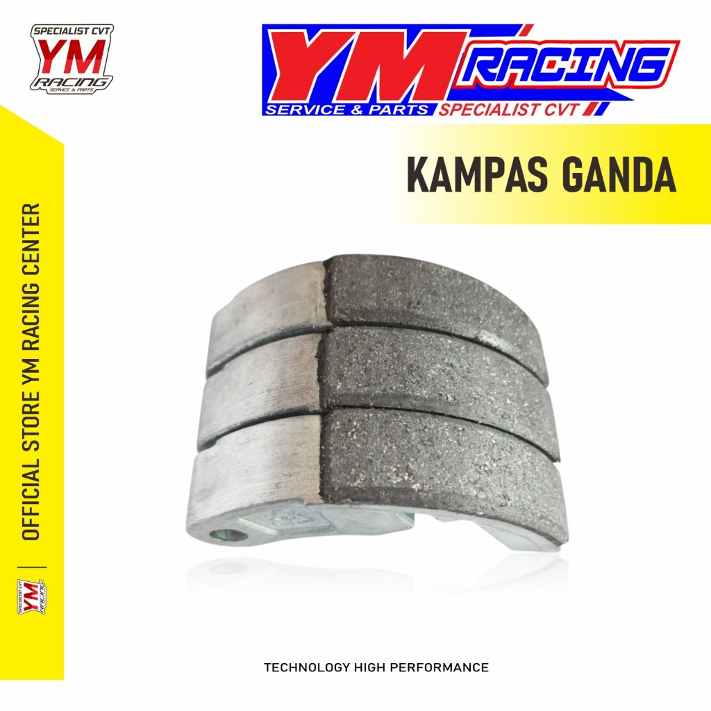 KANPAS GANDA NMAX RACING ANTI GEREDEG / KANPAS KOPLING AEROX STD |  kampas otomatis lexi racing [ ka