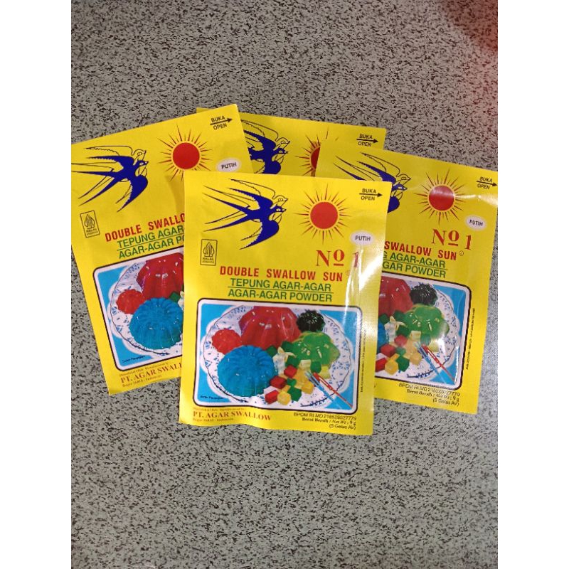 

Tepung Agar-Agar Swallow NO 1