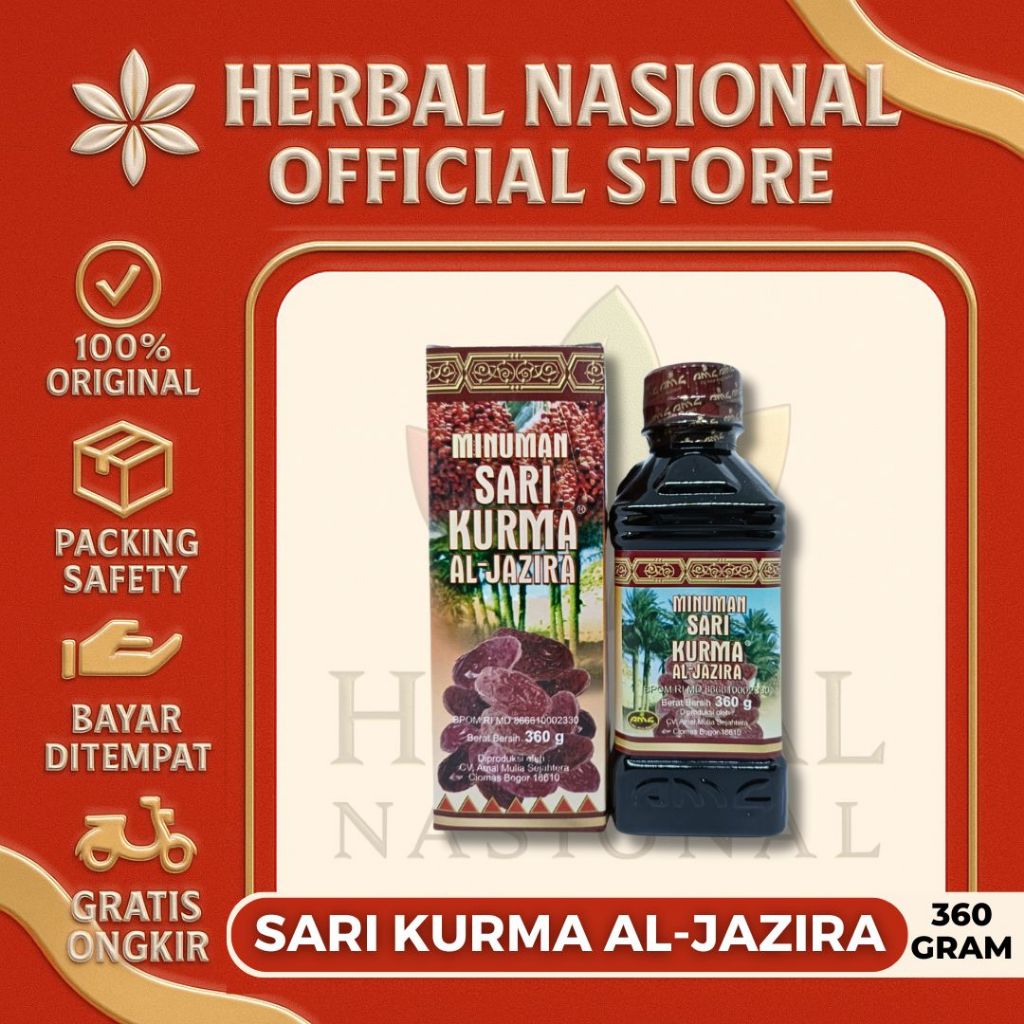 

Aljazira Sari Kurma Aljizira 360 gr