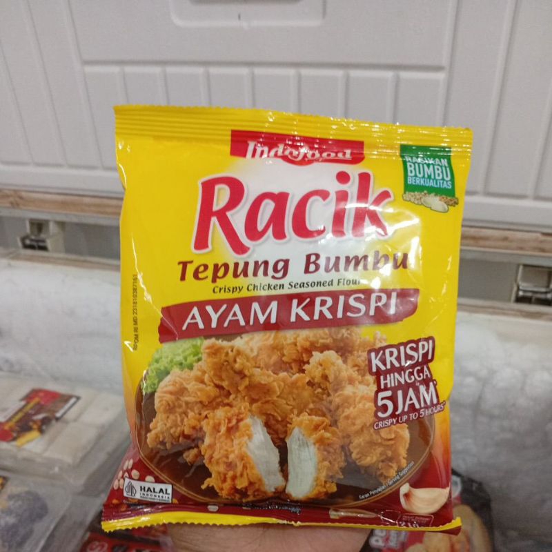

Tepung bumbu racik ayam krispi uk 210gr