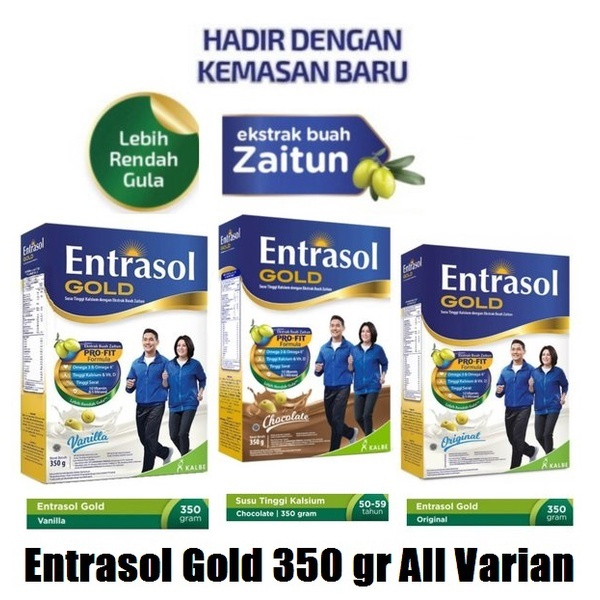 

Entrasol Gold 340gr | All Varian (Ori, Vanila, Chocolate) | Susu Lansia Terlaris