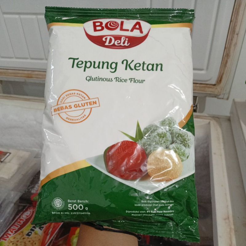

Tepung ketan cap bola uk 500gr