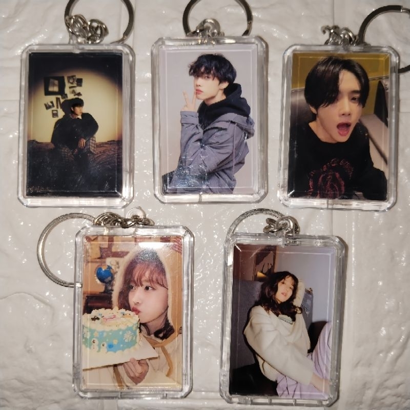 Gantungan Kunci | Keychain | Keyring | Winter Lee Mujin Sunwoo Park Boyoung | Aespa The Boyz