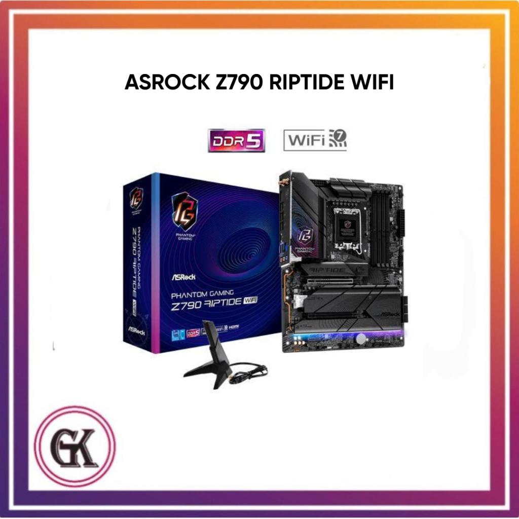 ASROCK Phantom Gaming Z790 RIPTIDE WIFI (Intel LGA 1700, Z790)