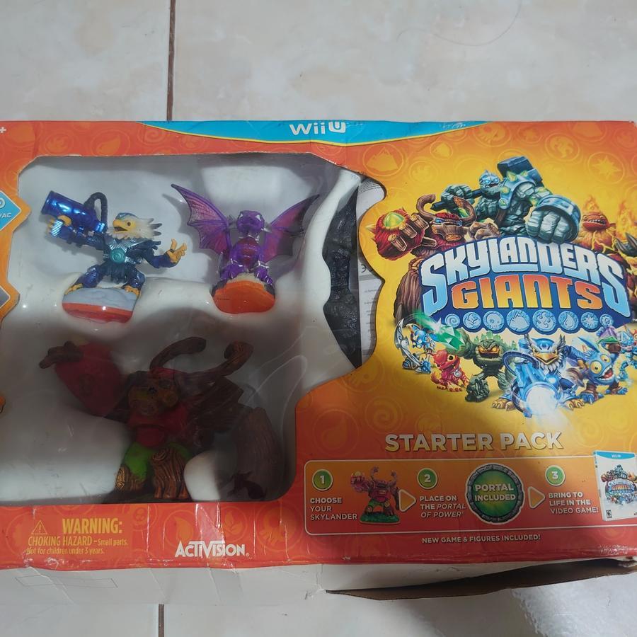nintendo wii u skylanders giants starter pack preloved second