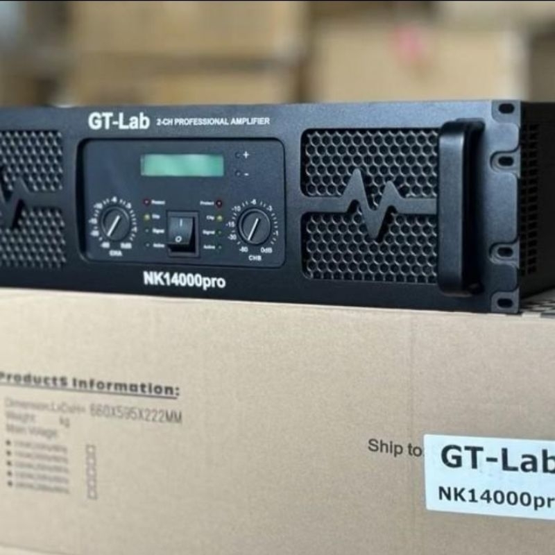 Power Amplifier RDW NK-14000 Pro Power RDW GT LAB NK 14000 Pro Class TD