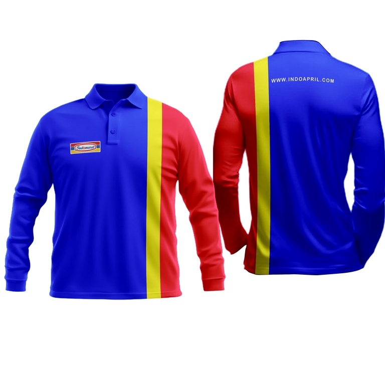 KAOS PRIA BAJU INDOMARET KARYAWAN INDOMARET SUBLIME 3D TERUNIK