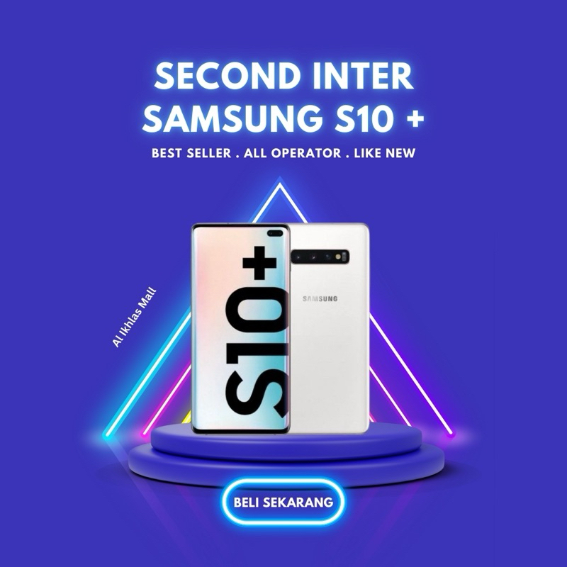 Samsung S10 Second & Samsung S10+ Second Mulus Original 100% FULLSET