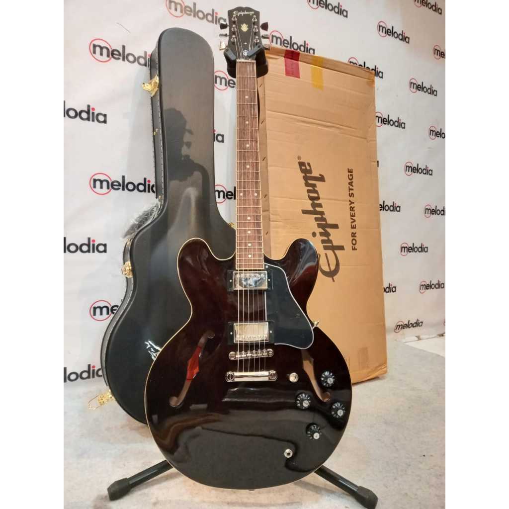 Epiphone Dave Jim James ES-335 in Seventies Walnut IES335JJ5VWNH3 Electric Guitar