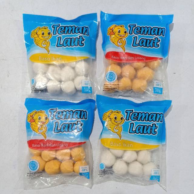 

TEMAN LAUT Bakso Ikan/ Bakso Udang 200 Gram