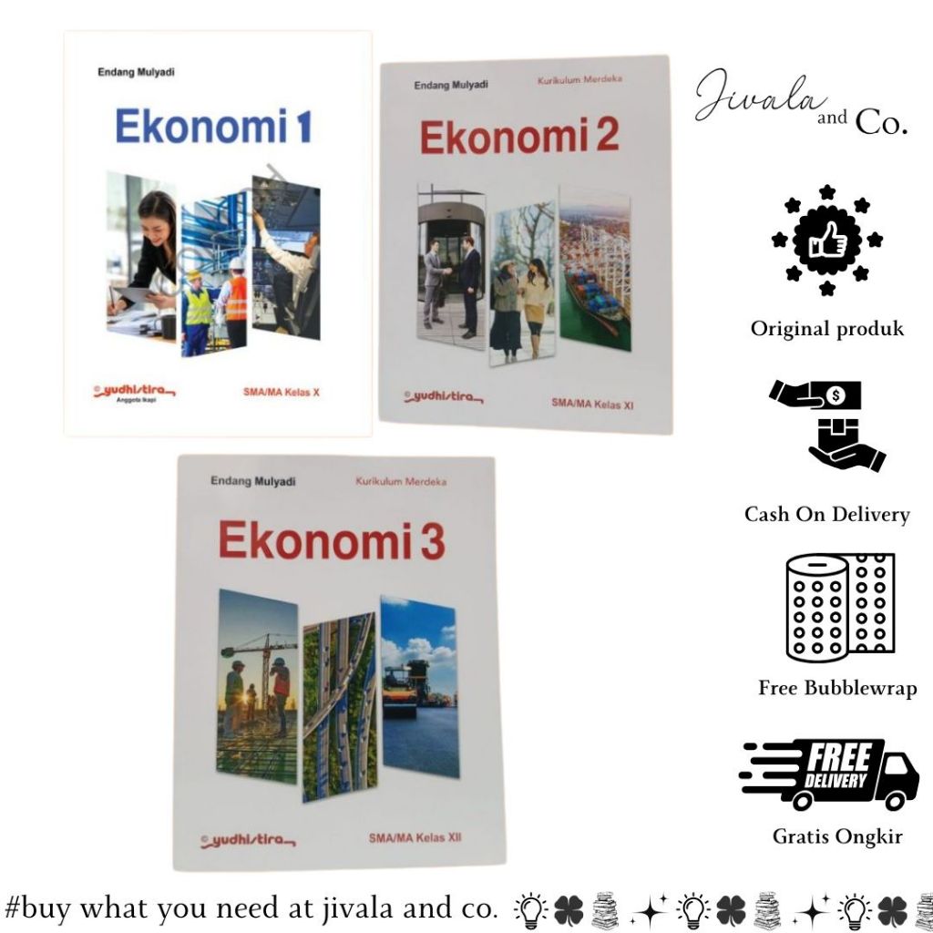 YUDHISTIRA SMA - Ekonomi Kelas 10,11,12 Kurikulum Merdeka