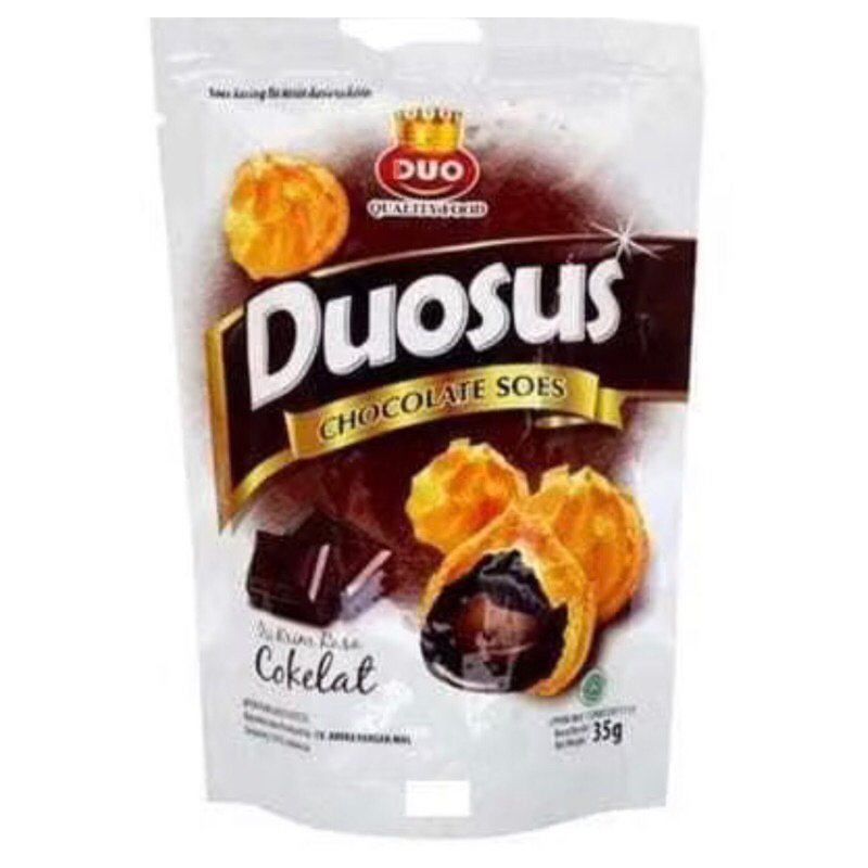 

Duosus Coklat 30gr Soes Kering