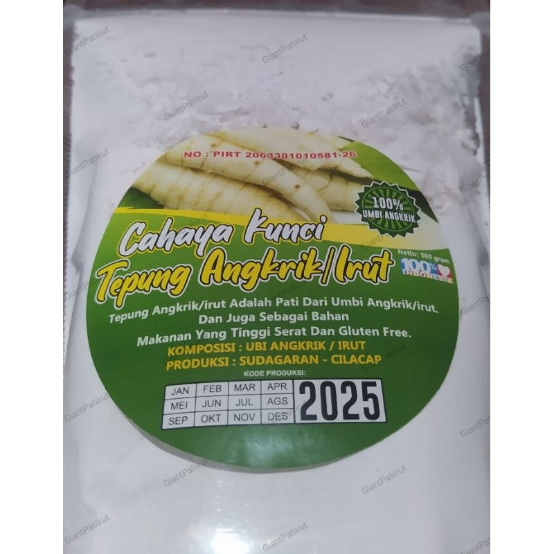 

Tepung Angkrik/Irut untuk Asam Lambung