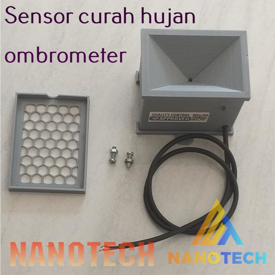 Sensor curah hujan ombrometer