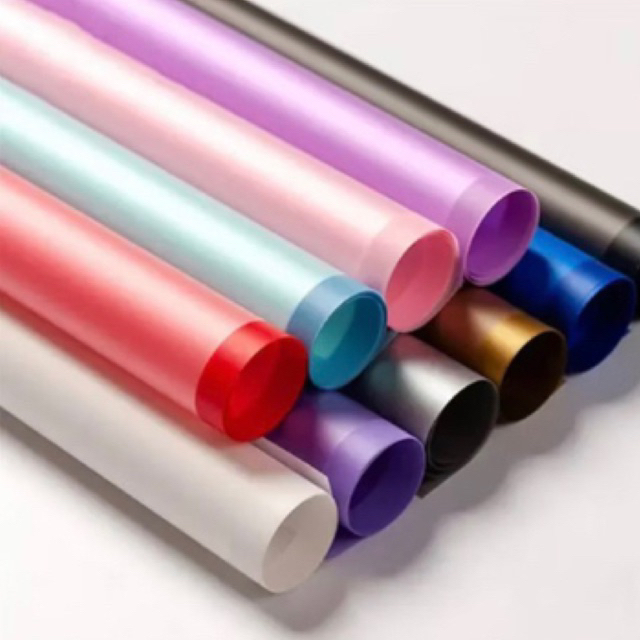

cellophane transparan list hitam/kertas buket transparan list hitam