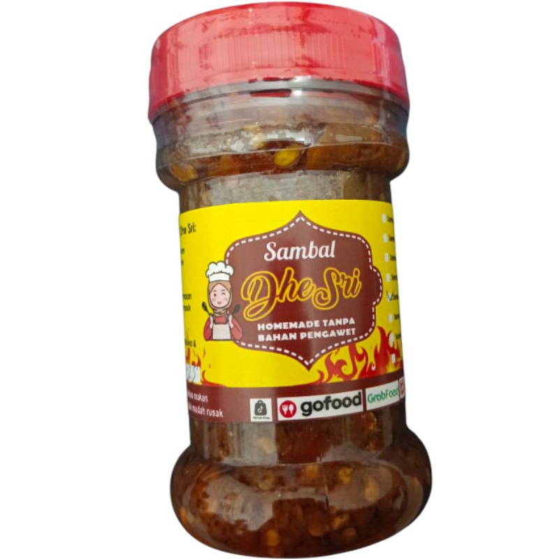 

COD| Sambal Uenak Dhe Sri| Tanpa Pengawet| Sambal Cumi, Sambal Teri, Sambal Bawang, Sambal Teri Medan