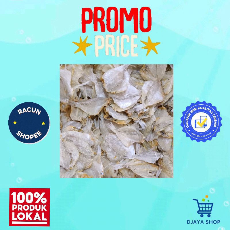 

ikan asin kapasan belah/ikan asin kerupuk 250 gram