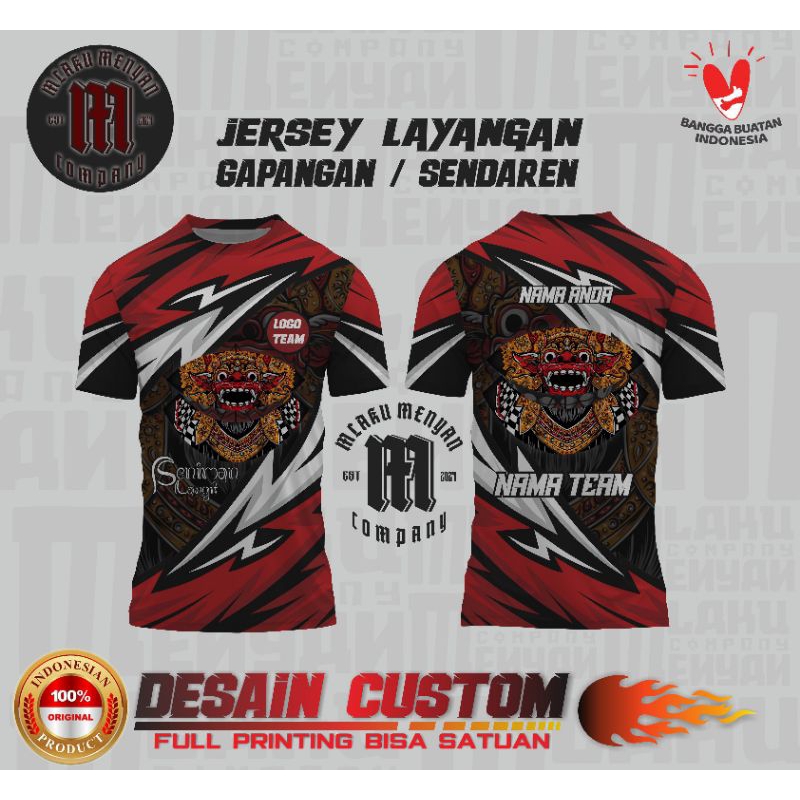 Jersey layangan gapangan // Jersey layangan Sendaren