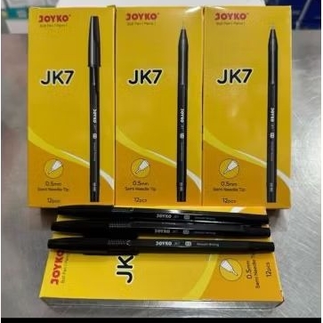 

BULPEN JOYKO JK7 HITAM ISI 12 BIJI