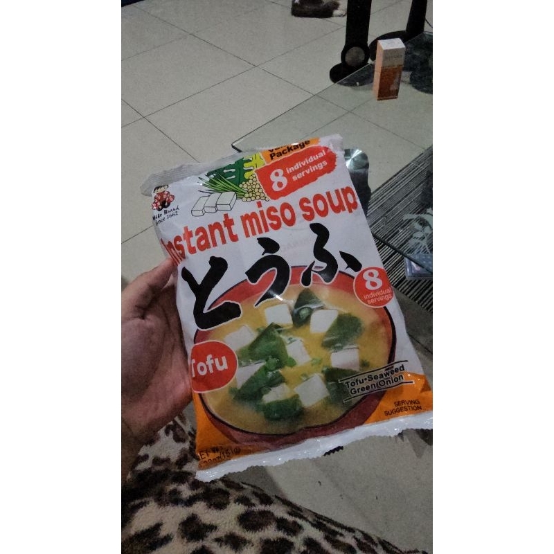 

Instant Miso Soup Tofu (Miko Brand) Exp Nov 2025 (New Segel)