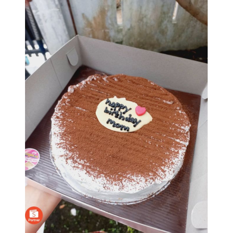 

Mille Crepes Birthday Cake Tiramisu