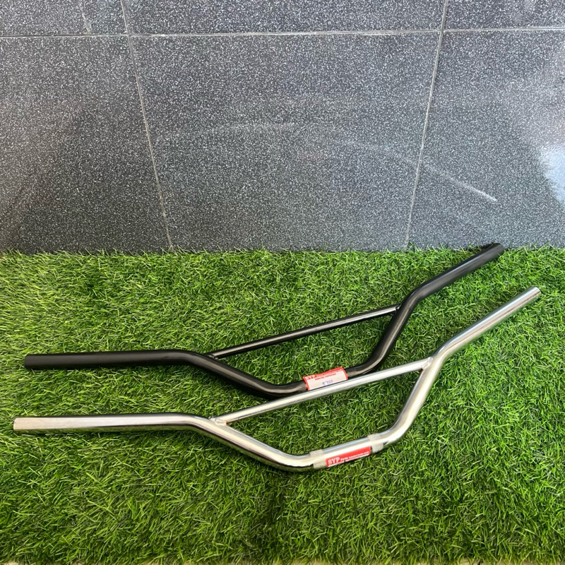 Stang Stir setir Trail Palang Bulat Universal Crom Hitam Powder Coating Tebal