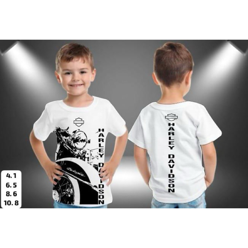 Kaos Anak Harley Davidson