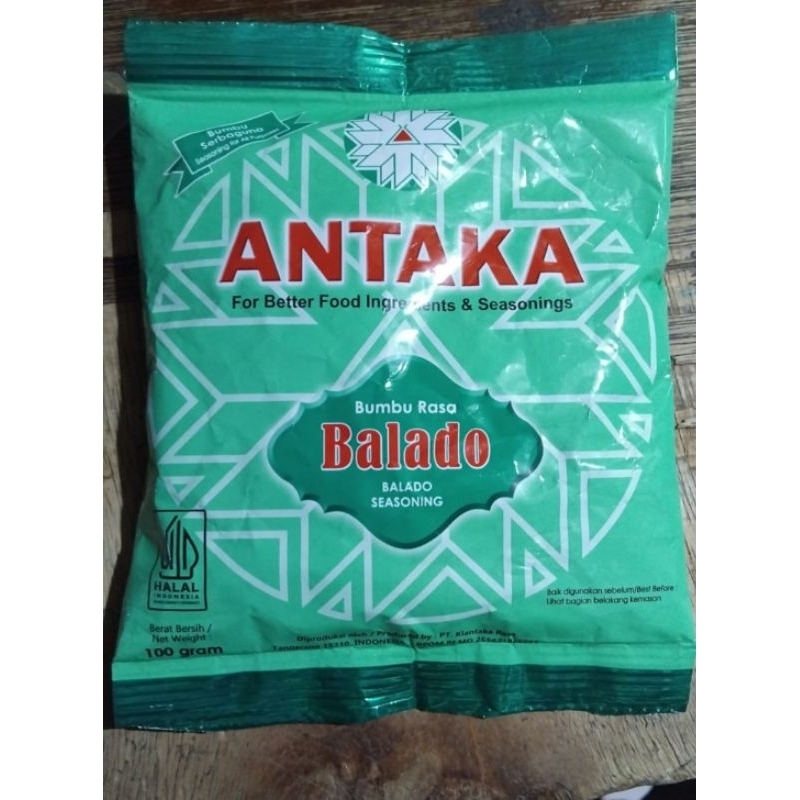 Antaka bumbu rasa balado, balado seasoning, bubuk balado, bumbu bubuk