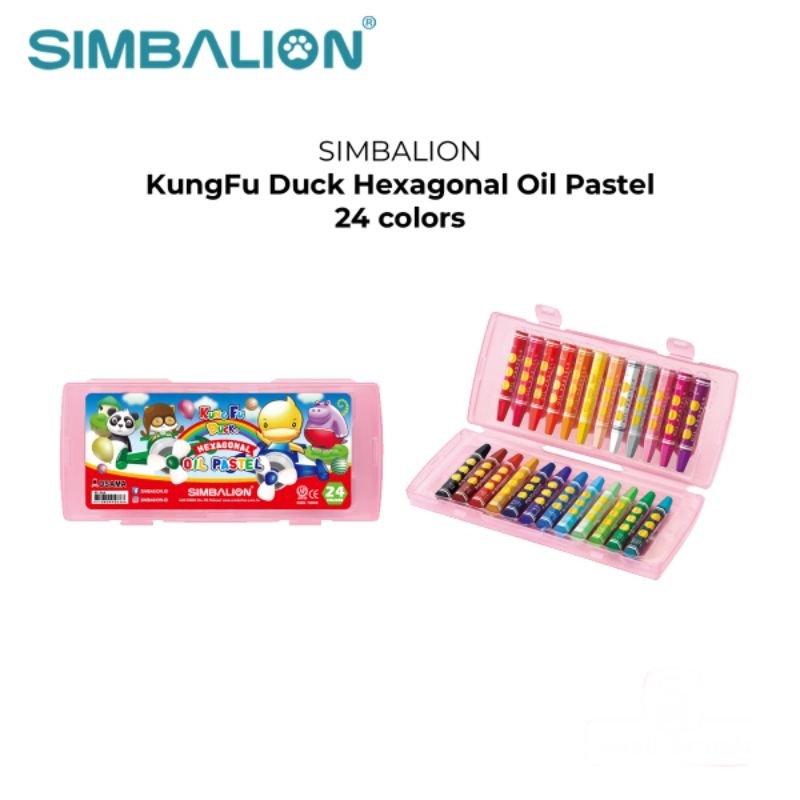 

Simbalion Oil Pastel Krayon Kungfu Duck KF-24A