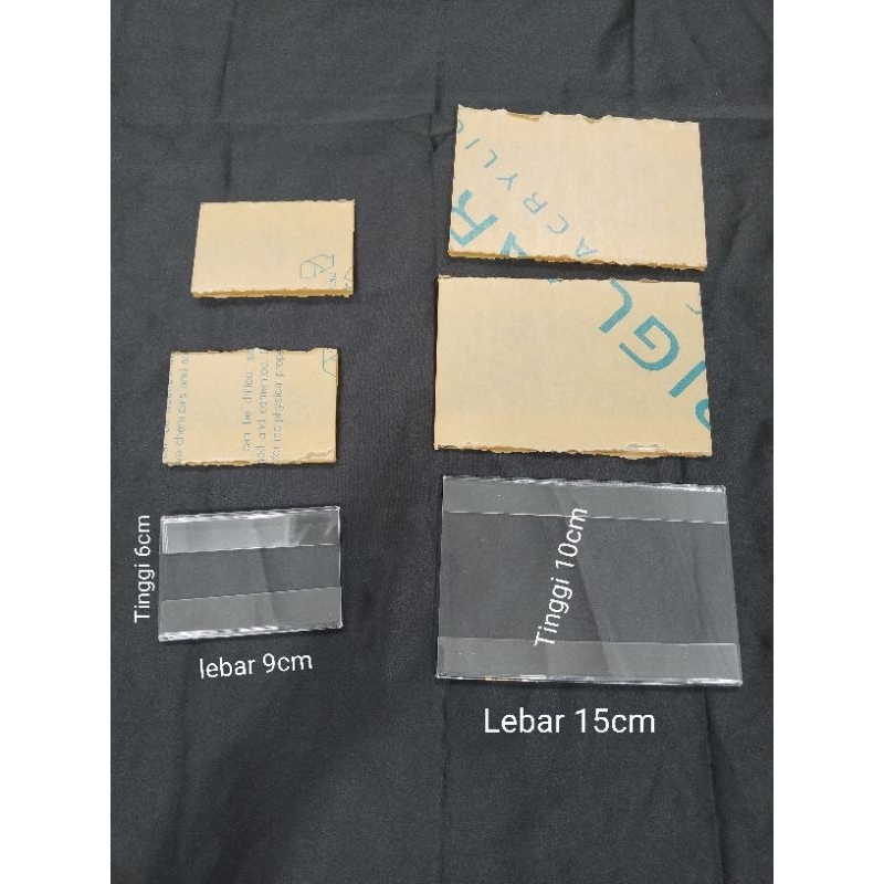 

Acrylic Price Tag/Name Tag/Label Nama Produk