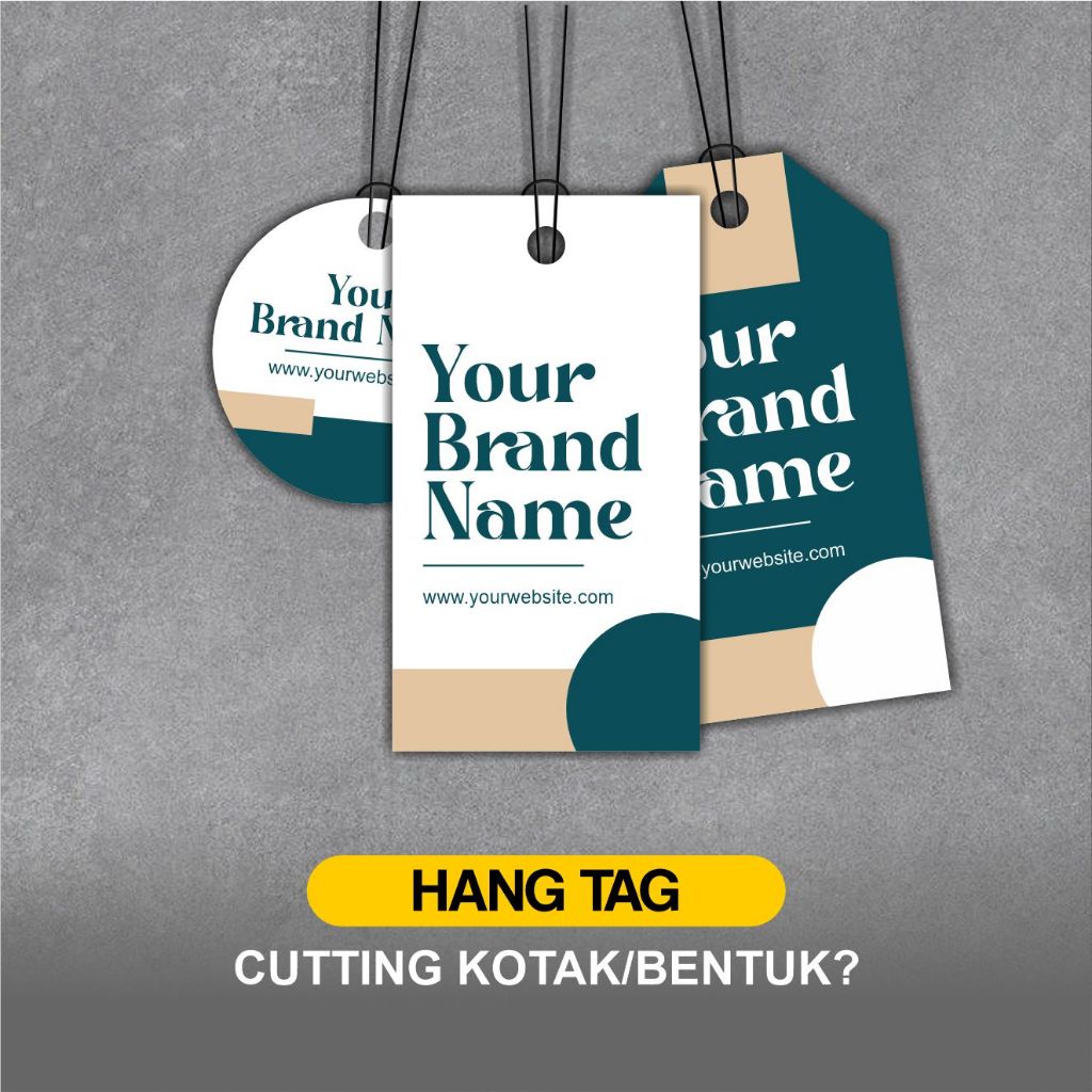 

Label Baju / Hang Tag Baju / Hang Tag Custom