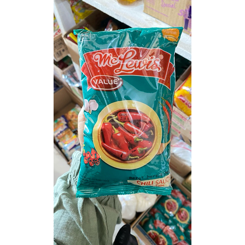 

Mc lewis Value Chili Sauce dan Tomato Sauce 500 g
