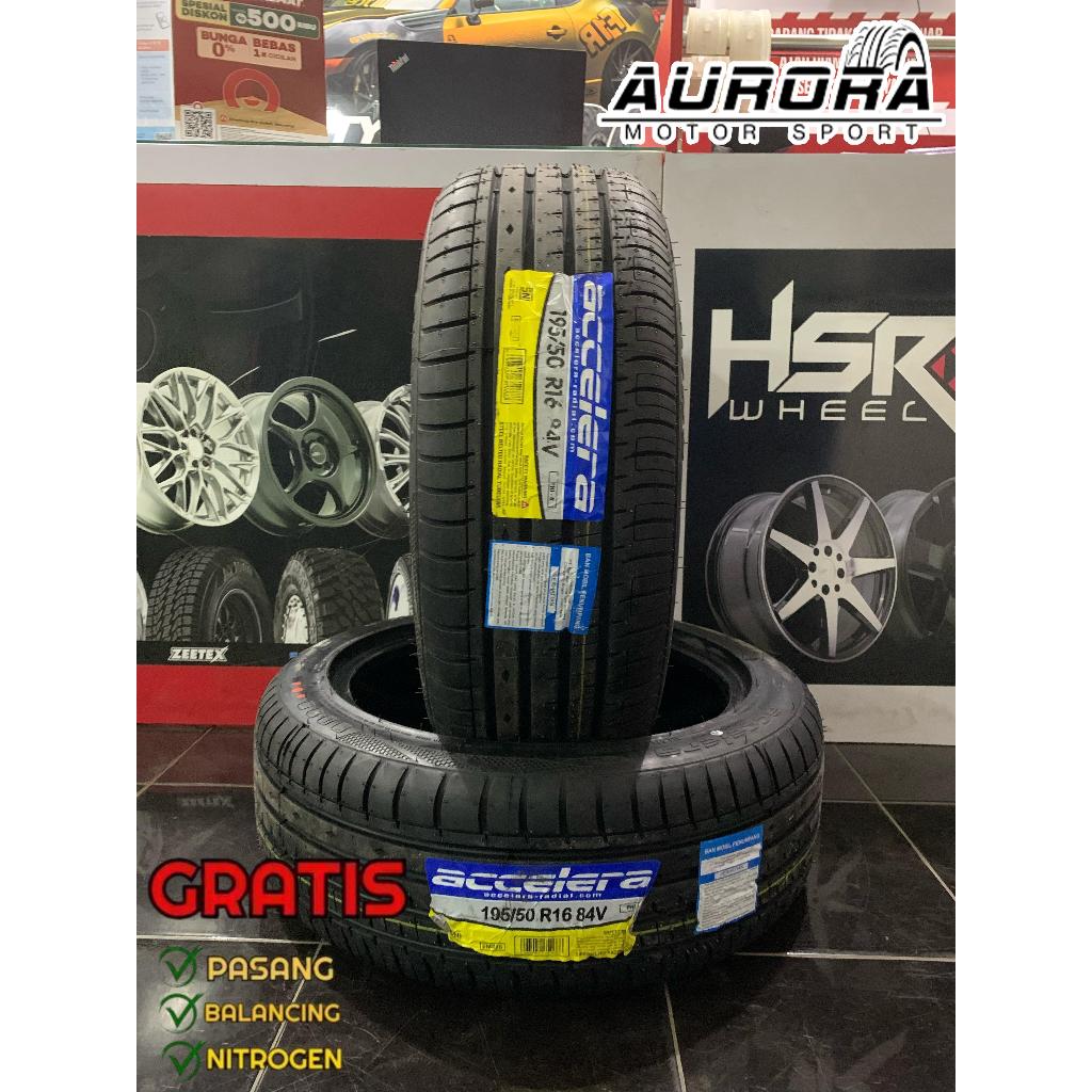 Ban Mobil Freed,Sienta 195 50 Ring 16 Accelera phi-r , Ban Pelek R16 New